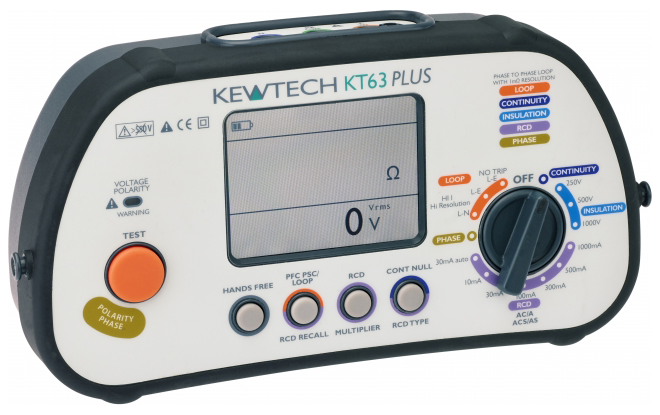 英国Kewtech KT63PLUS 多功能测试仪