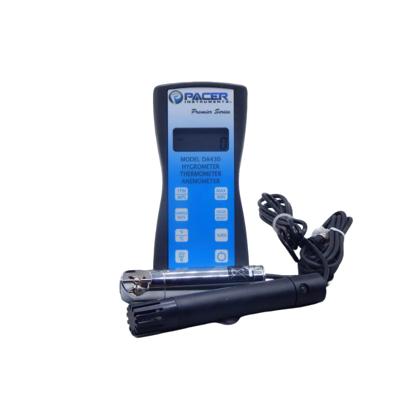 美国Pacer Instruments数字风速计DA410带体积流量计算